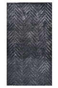 Slate Black Handmade Rug