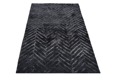 Slate Black Handmade Rugrugs