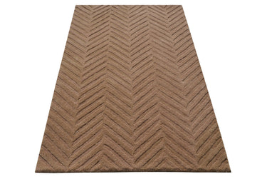 Slate Brown Handmade Rugrugs