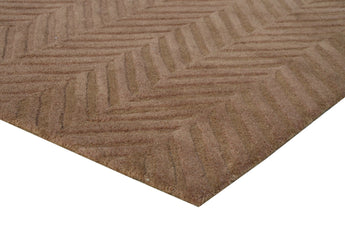 Slate Brown Handmade Rugrugs