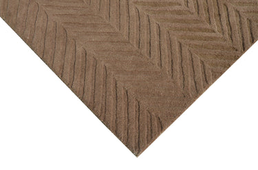 Slate Brown Handmade Rugrugs