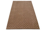 Slate Brown Handmade Rugrugs