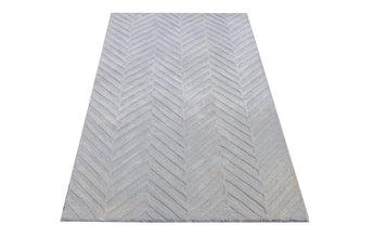 Slate Grey Handmade Rugrugs
