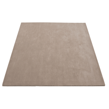 Solid Beige Handmade Rugrugs