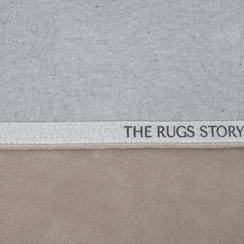 Solid Beige Handmade Rugrugs