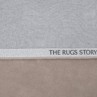 Solid Beige Handmade Rugrugs