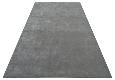 Solid Grey Handmade Rugrugs