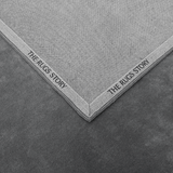 Solid Grey Handmade Rug The Rugs Story
