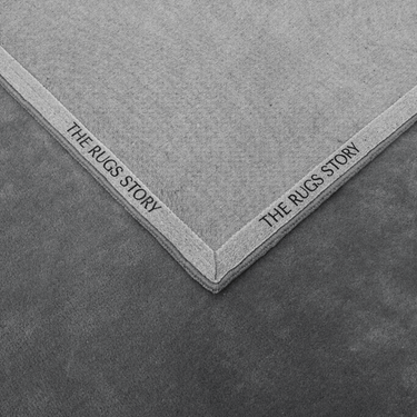 Solid Grey Handmade Rug The Rugs Story