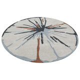 Splatter Round Handmade Rugrugs