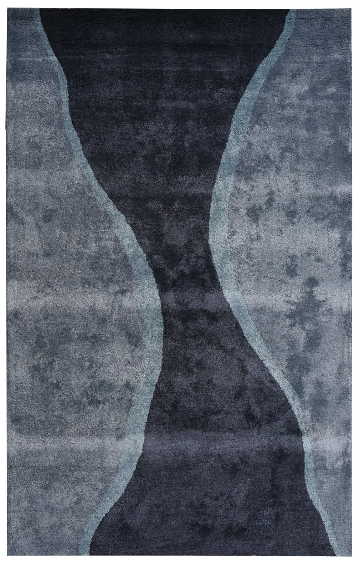 Stream Viscose Handmade Rugrugs