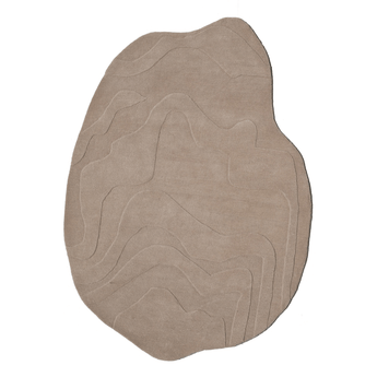 Terrain Beige Handmade Rugrugs