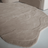 Terrain Beige Handmade Rugrugs