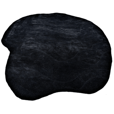 Terrain Black Handmade Rugrugs