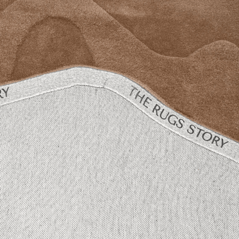 Terrain Brown Handmade Rugrugs
