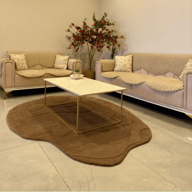 Terrain Brown Handmade Rugrugs