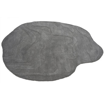 Terrain Grey Handmade Rugrugs