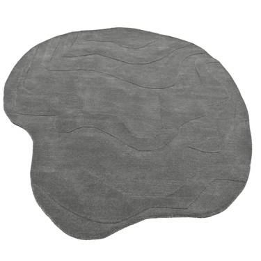 Terrain Grey Handmade Rugrugs