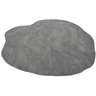 Terrain Grey Handmade Rugrugs
