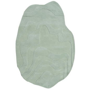 Terrain Light Green Handmade Rugrugs