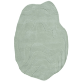 Terrain Light Green Handmade Rug The Rugs Story