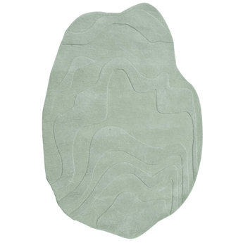 Terrain Light Green Handmade Rug The Rugs Story