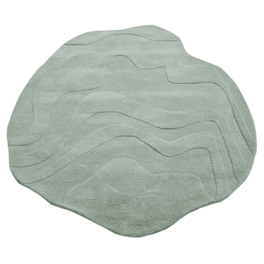 Terrain Light Green Handmade Rug The Rugs Story