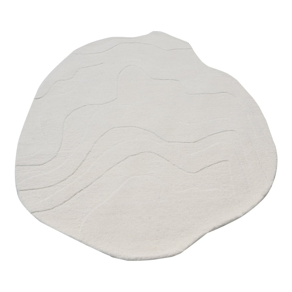Terrain Natural White Handmade Rug I The Rugs Story