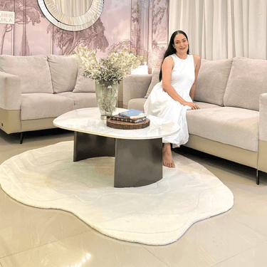 Terrain Natural White Handmade Rugrugs