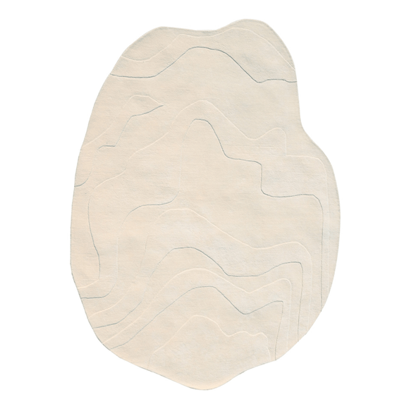 Terrain Off White Handmade Rug I The Rugs Story