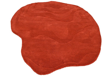 Terrain Red Handmade Rugrugs