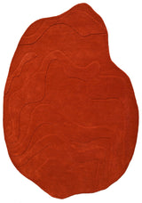 Terrain Red Handmade Rugrugs