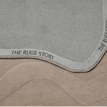 Terrain Round Beige Handmade Rugrugs