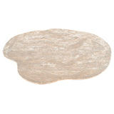 Terrain Round Beige Viscose Handmade Rug The Rugs Story