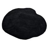Terrain Round Black Handmade Rug The Rugs Story