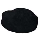Terrain Round Black Handmade Rug The Rugs Story