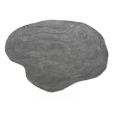 Terrain Round Grey Handmade Rugrugs