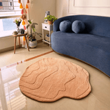 Terrain Round Pink Handmade Rugrugs