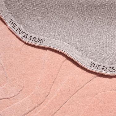 Terrain Round Pink Handmade Rugrugs