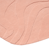 Terrain Round Pink Handmade Rugrugs