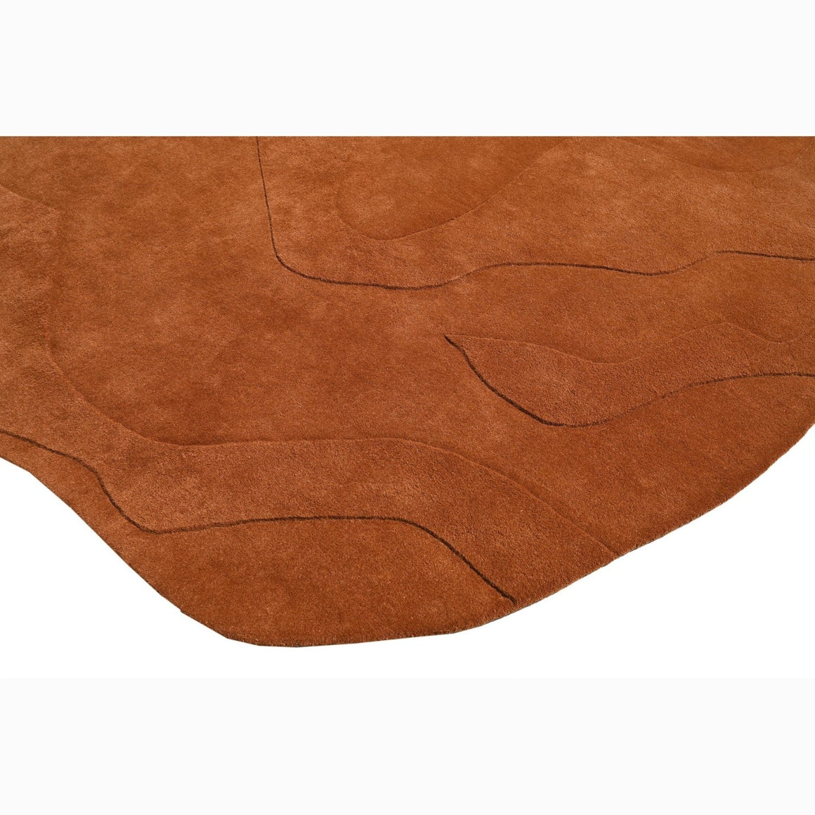 Terrain Rust Handmade Rug I The Rugs Story