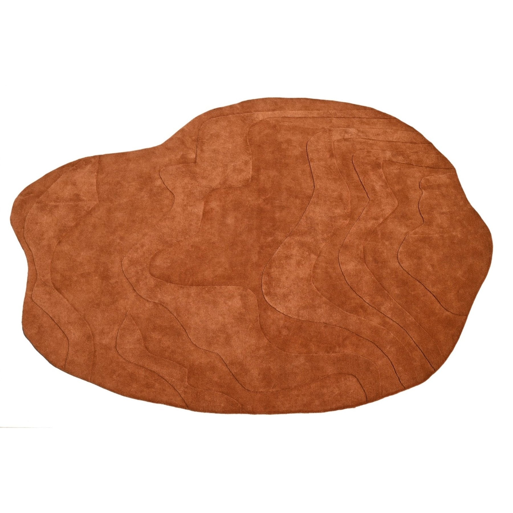 Terrain Rust Handmade Rug I The Rugs Story