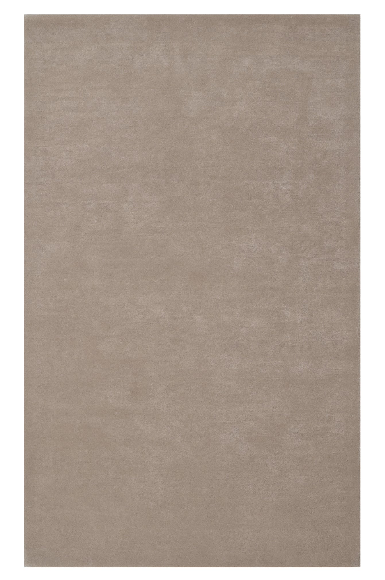 Solid Beige Handmade Rug - The Rugs Story