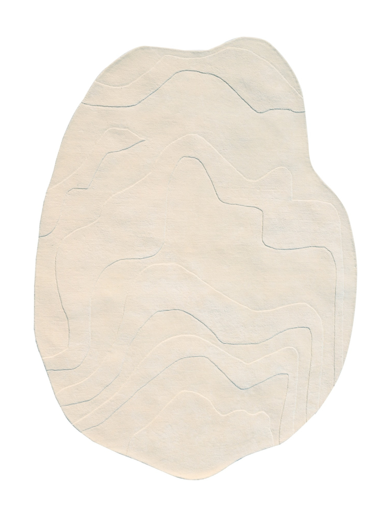 Terrain Off White Handmade Rug - The Rugs Story