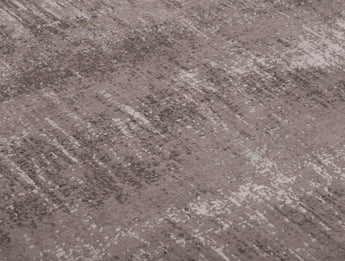 Thunderstorm Brown Wool Viscose Handknotted Rug