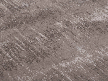 Thunderstorm Brown Wool Viscose Handknotted Rug