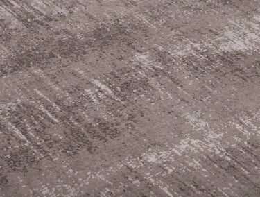 Thunderstorm Brown Wool Viscose Handknotted Rug