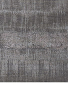 Thunderstorm Grey Wool Viscose Handknotted Rug