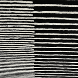 Zarina Round Black White Handmade Rugrugs