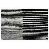 Zarina Round Black White Handmade Rugrugs